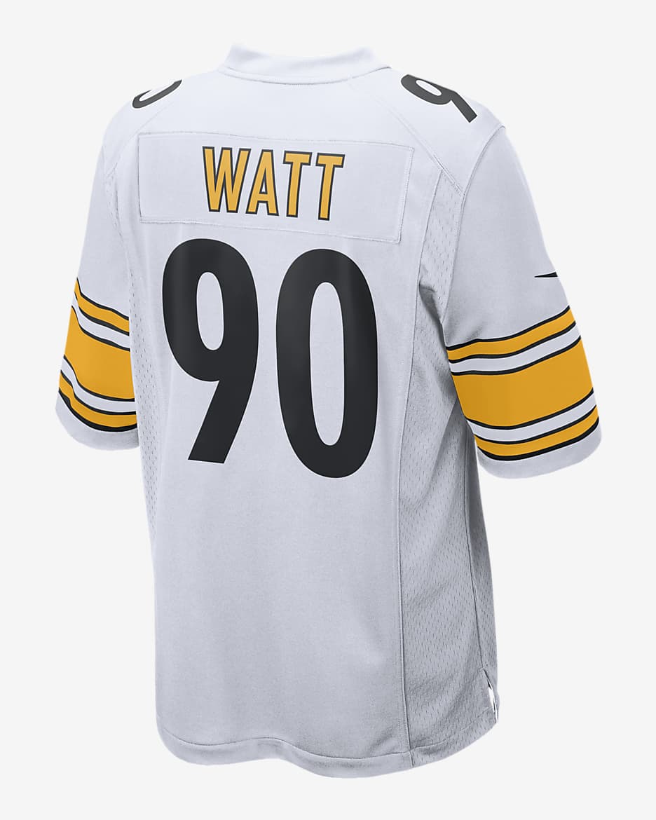 Nike T.J. Watt Pittsburgh Steelers Game Black Away top Team Jersey Sz 3XL $120